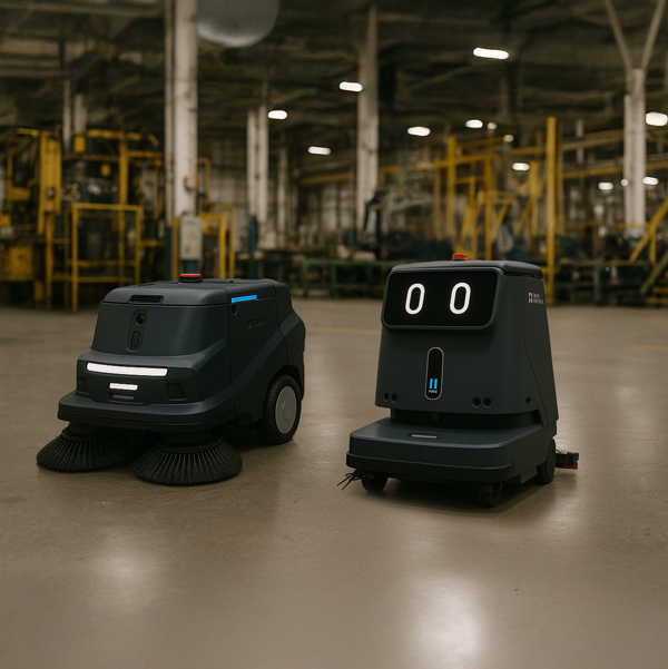 Robot de nettoyage industriel Robot de nettoyage industriel