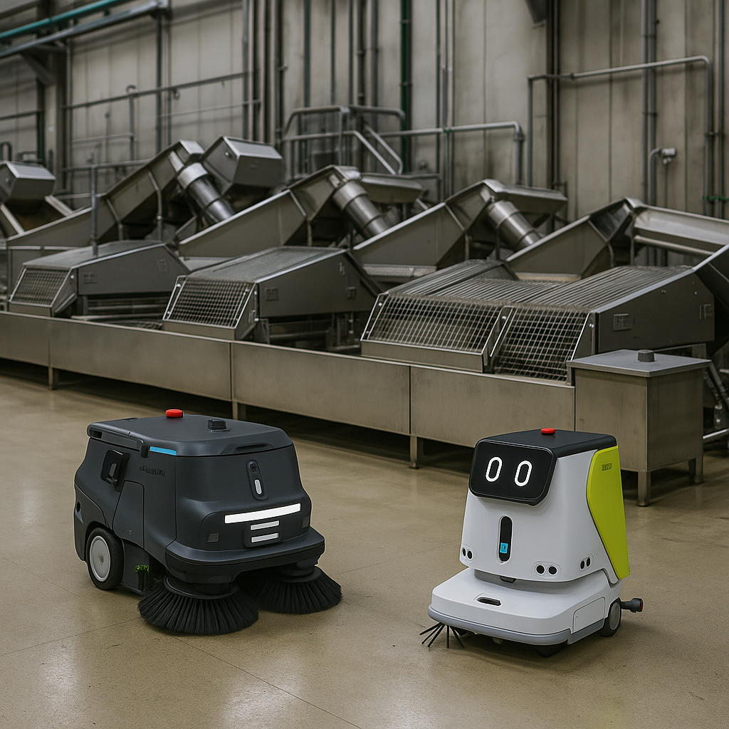 Robot de nettoyage agroalimentaire Robot de nettoyage agroalimentaire
